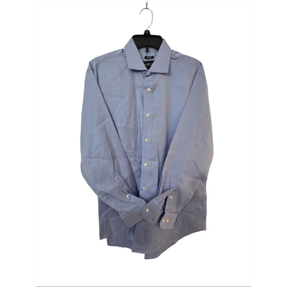 Kenneth Cole Other - AWEARNESS Kenneth Cole‎ Dress Shirt Men's 16.5 32/33 Slim Fit Non-Iron Blue L/S